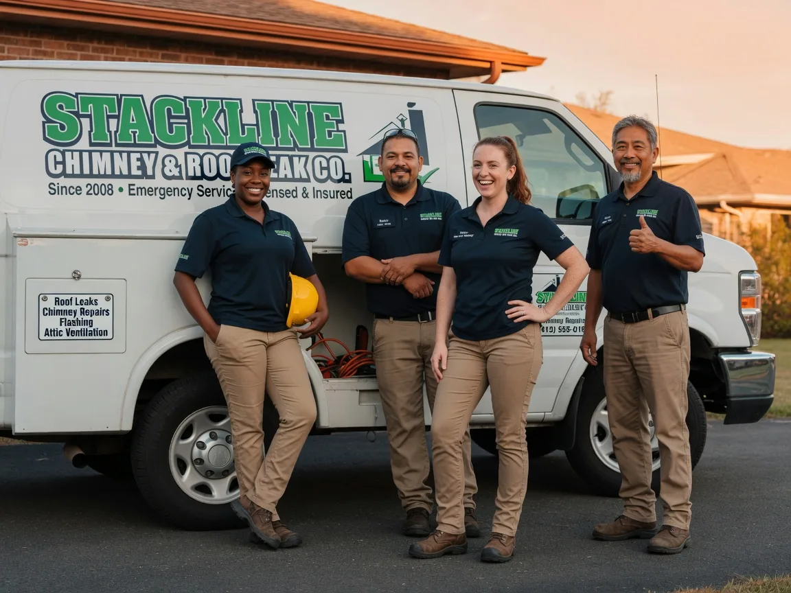 Chimney flashing repair company in Seguin, TX